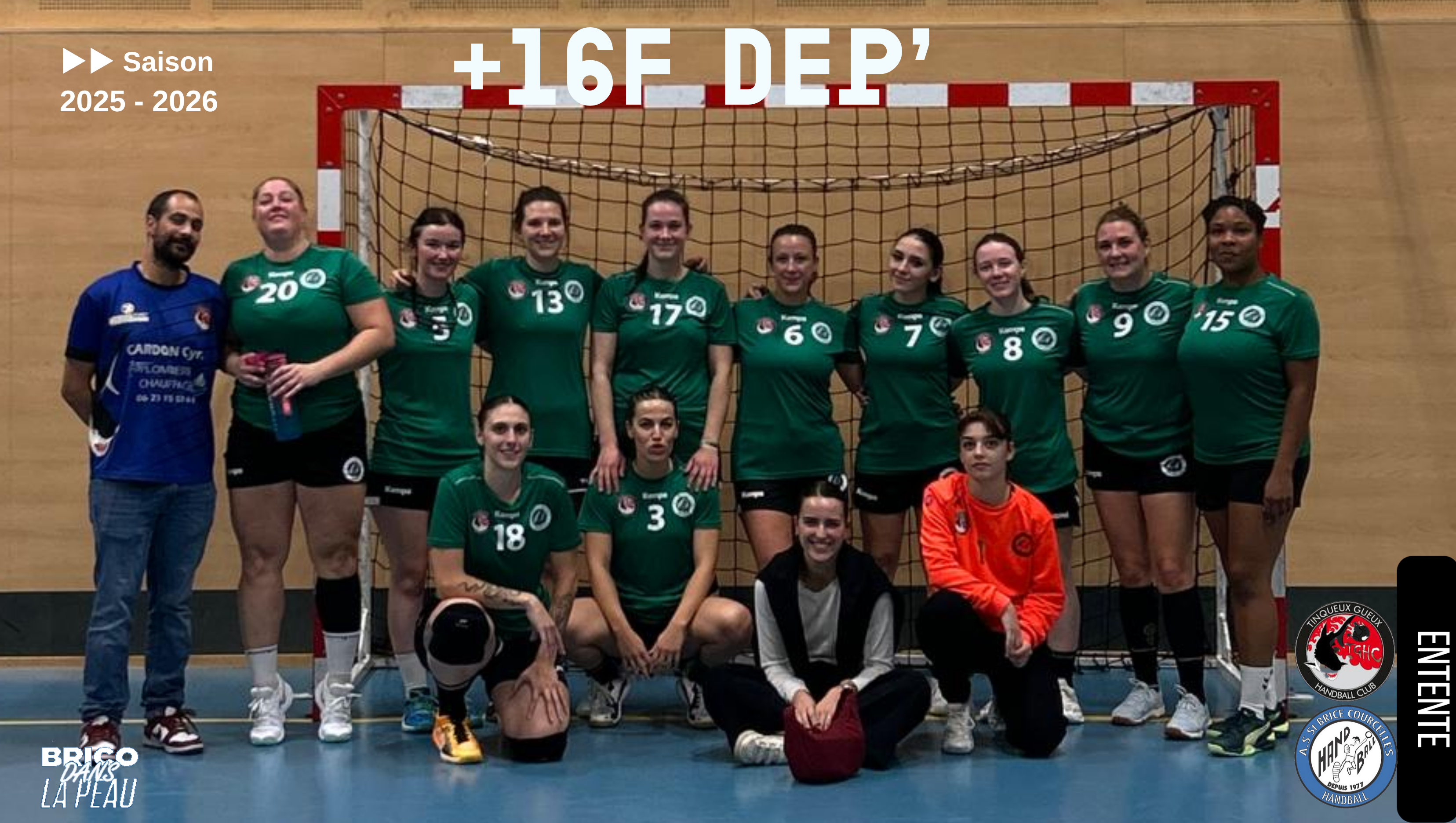 Entente Tinqueux-Gueux / St Brice  +16F 1ère DTF