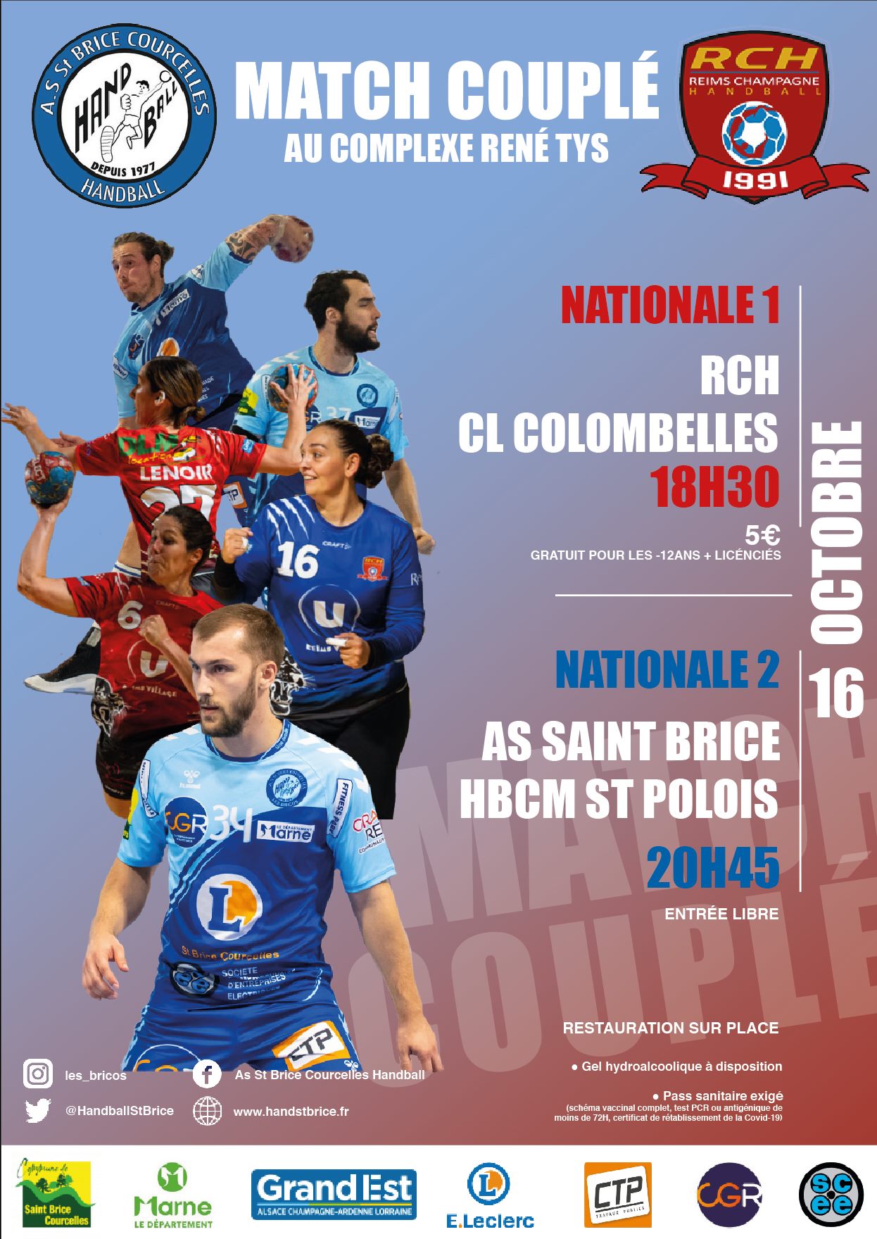 Match couplé ASSBC N2M / RCH N1F