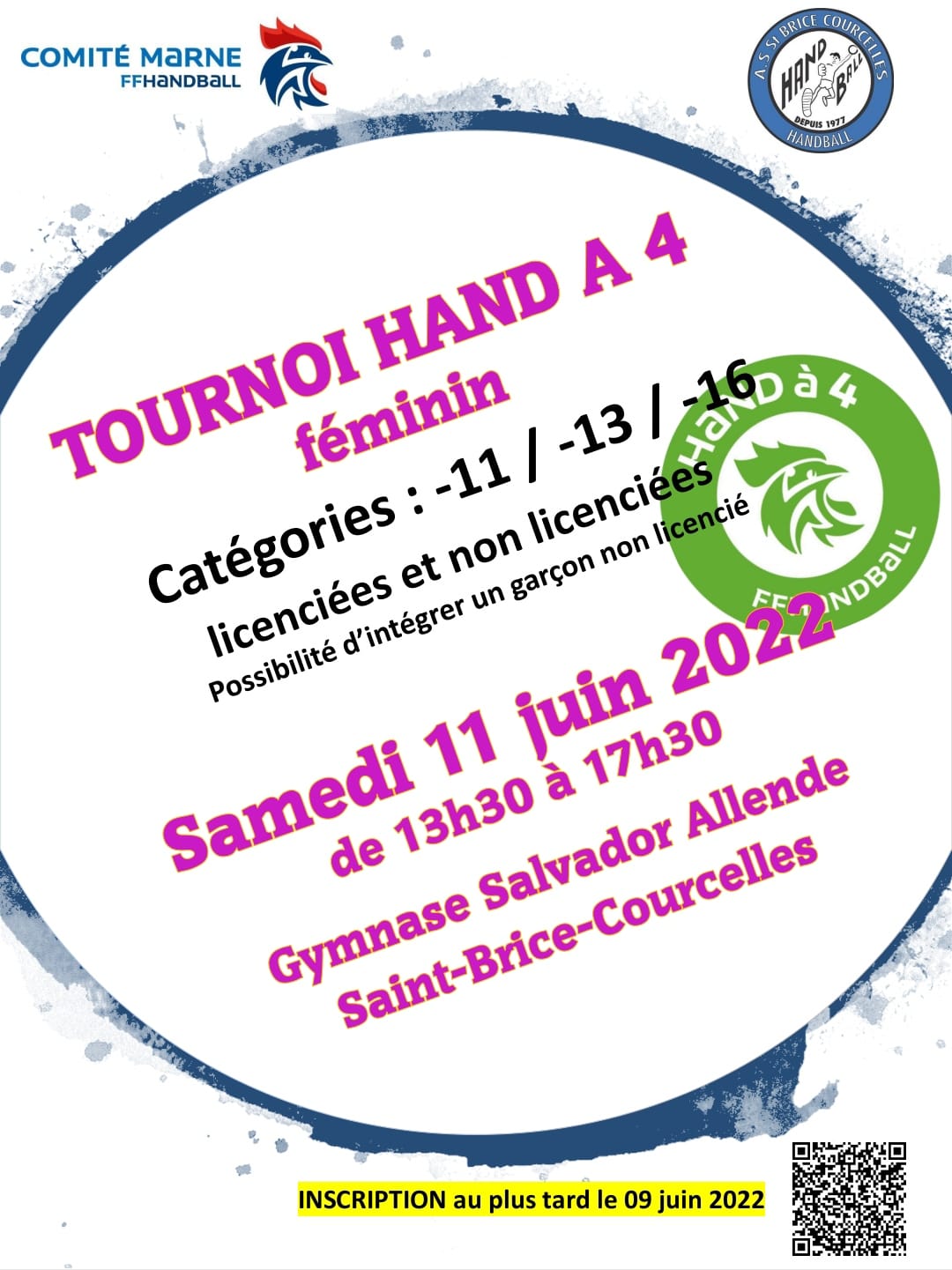 Tournoi à 4 Féminin (11/06/2022)