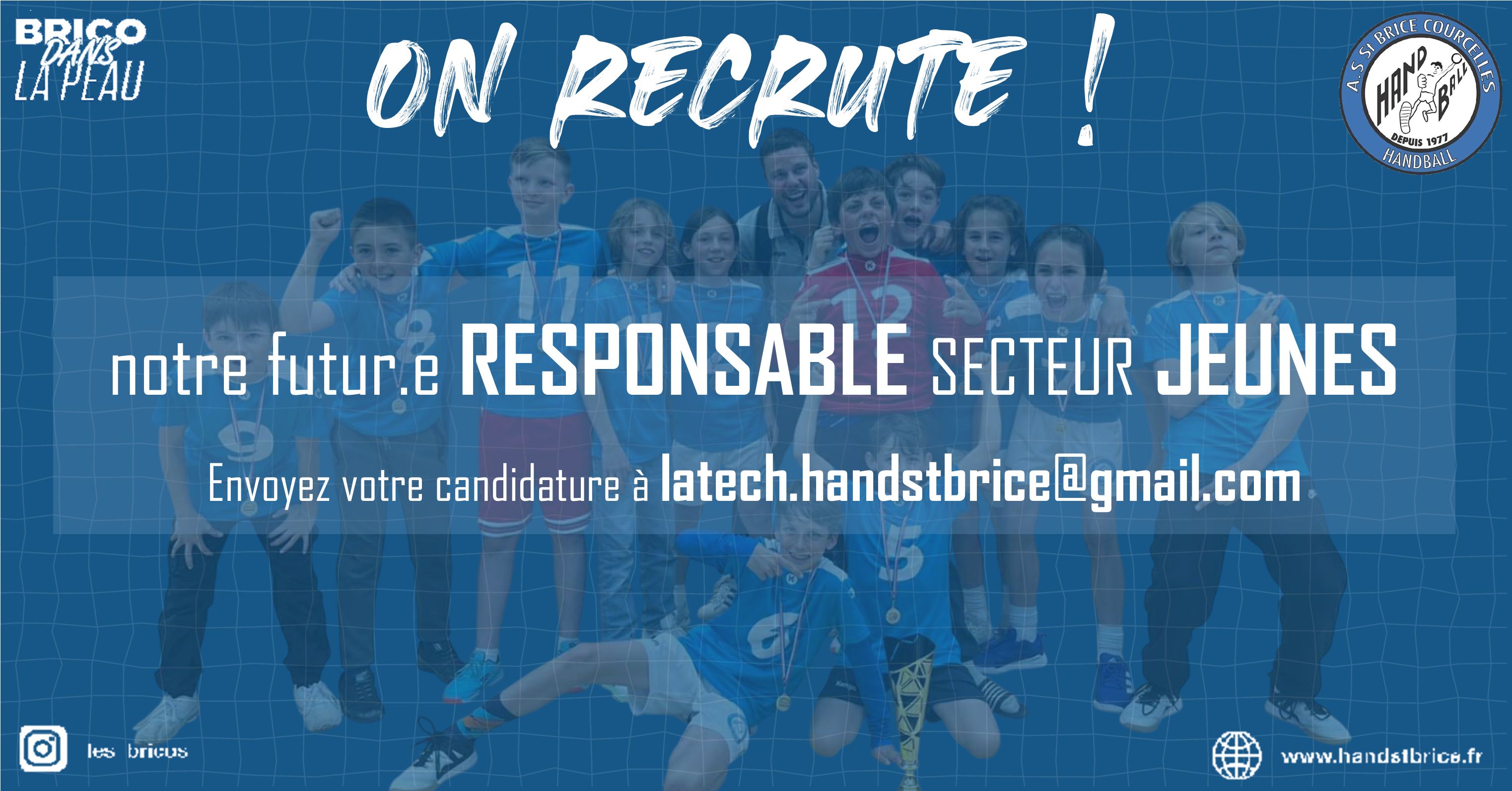 RECRUTEMENT Responsable Secteur Jeunes