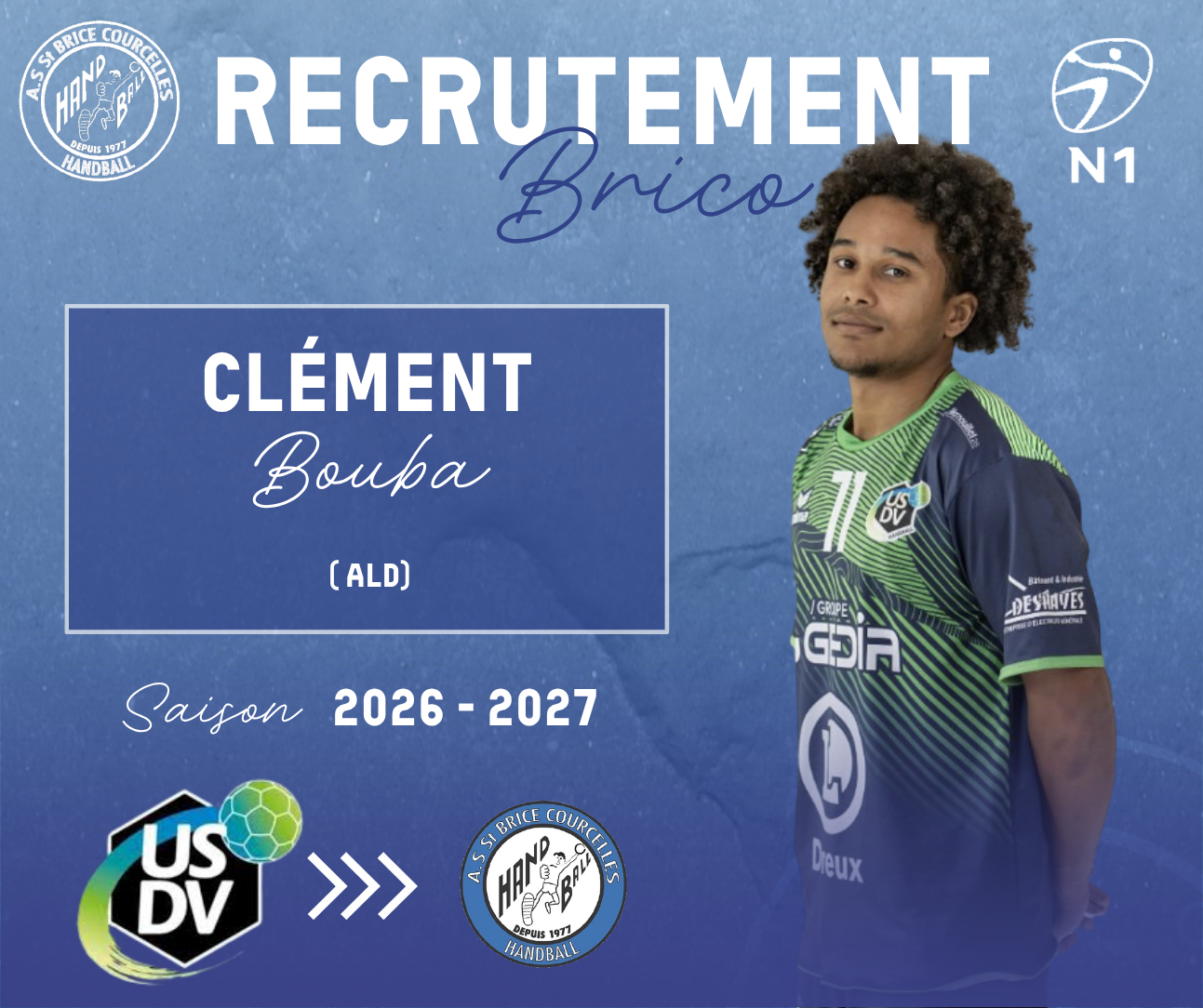 Clément BOUBA  » Le gaucher bondissant « 