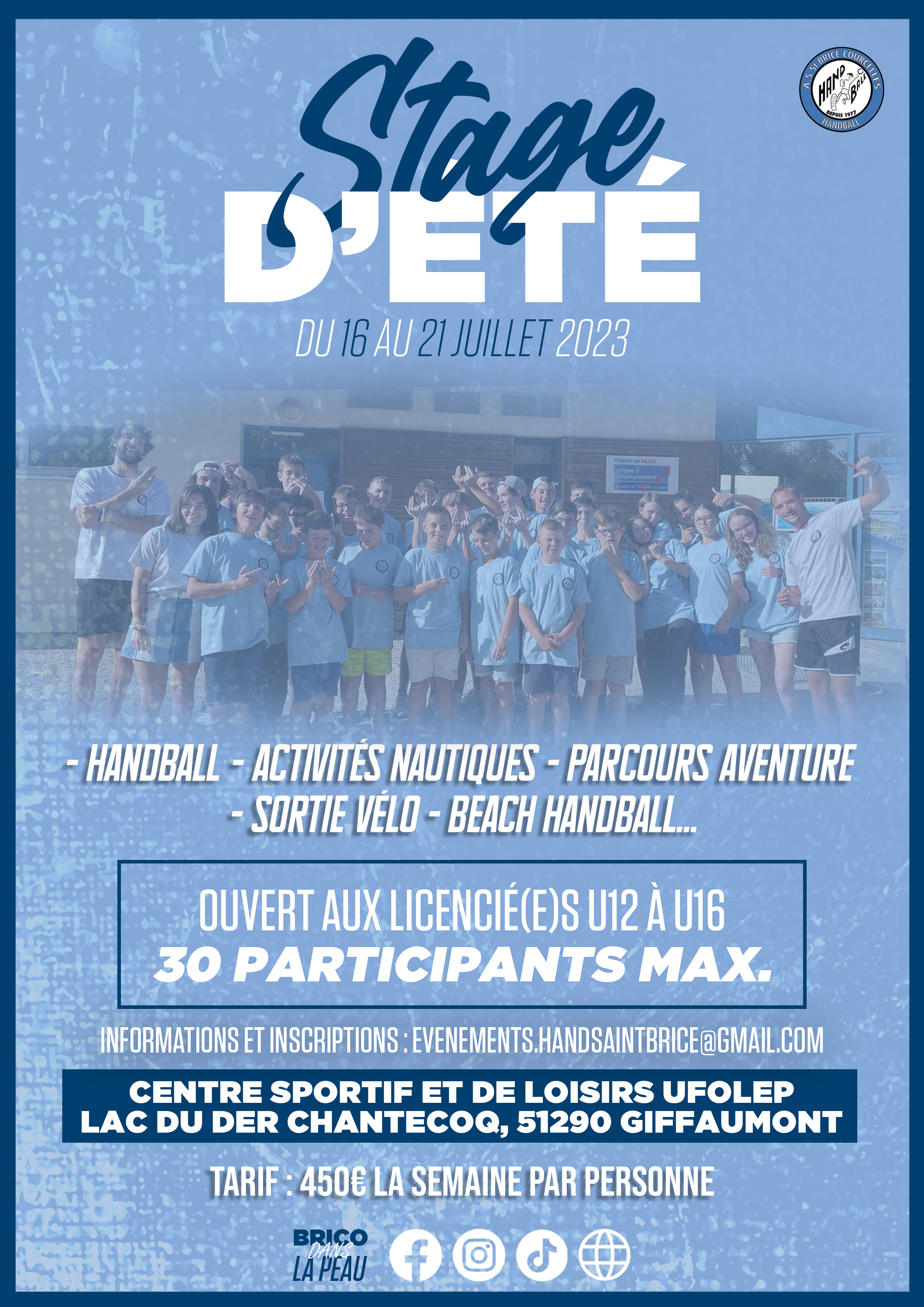 Le stage d’été est de retour !