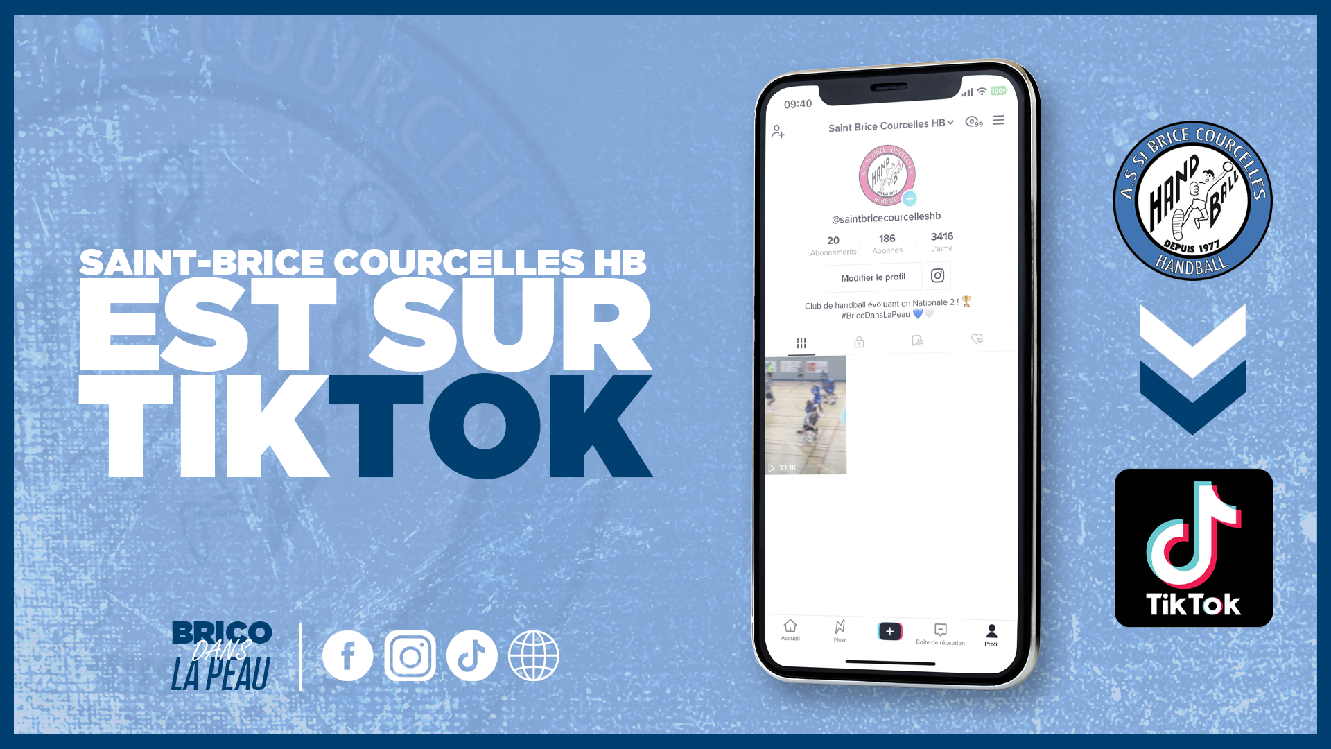 Les Bricos sont sur TikTok !