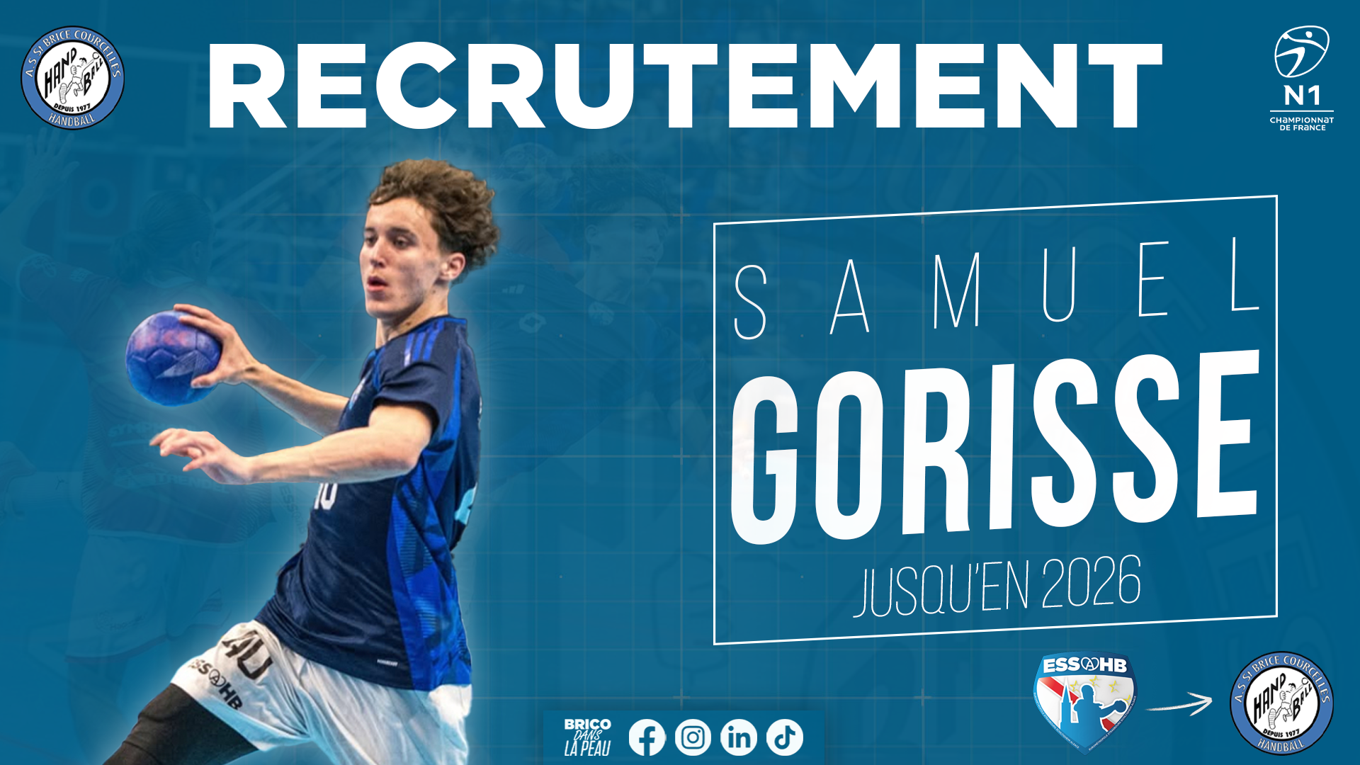 Samuel Gorisse veut franchir une nouvelle étape
