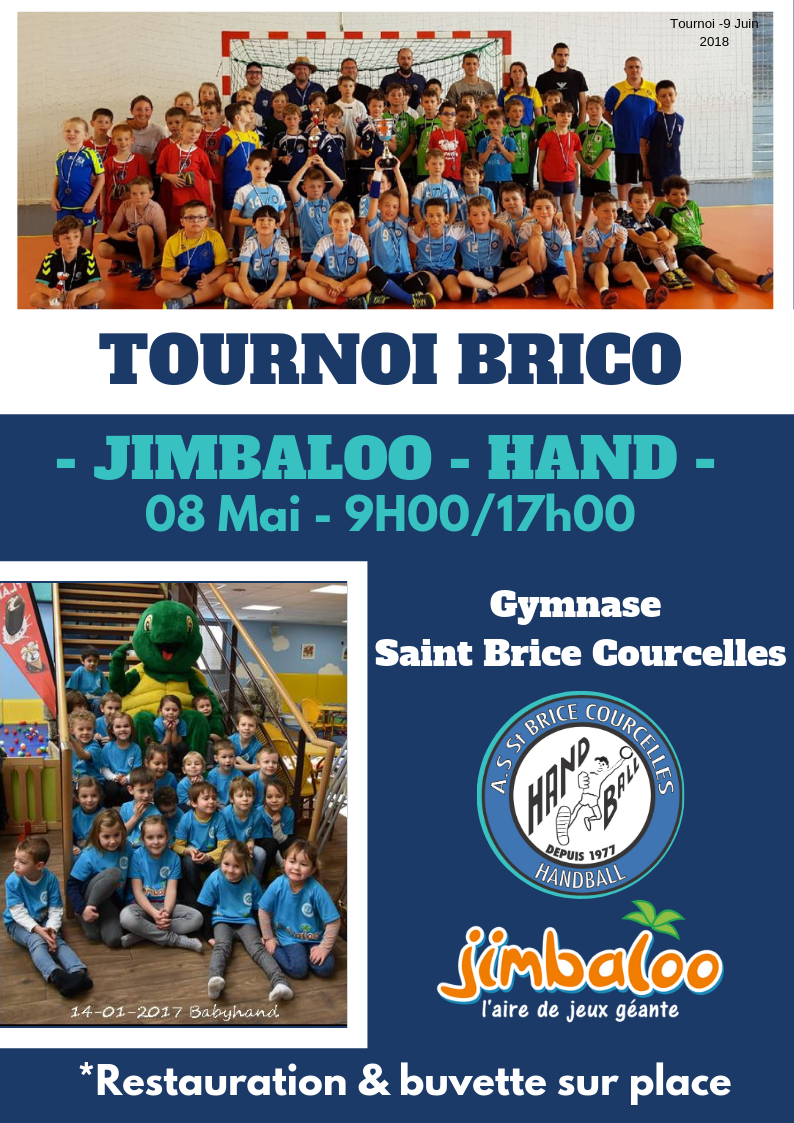 Tournoi Brico – Jimbaloo – Handball